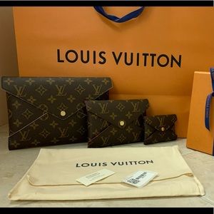 - SOLD - NEW Louis Vuitton Kirigami Pochette SET Pouch